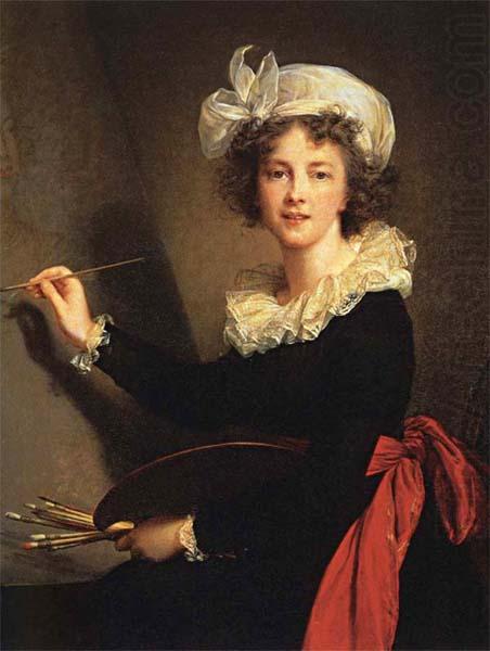 Elisabeth-Louise Vigee-Lebrun Self-Portrait china oil painting image